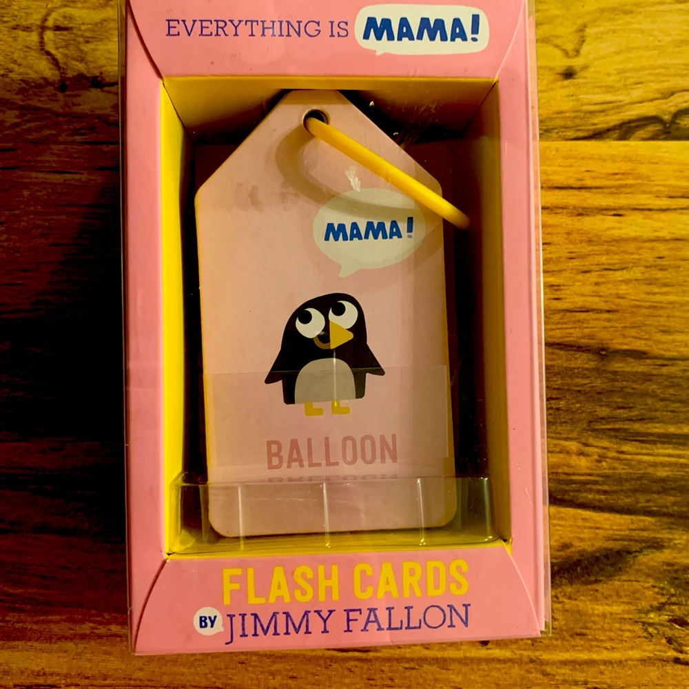 Jimmy Fallon Baby Flash cards